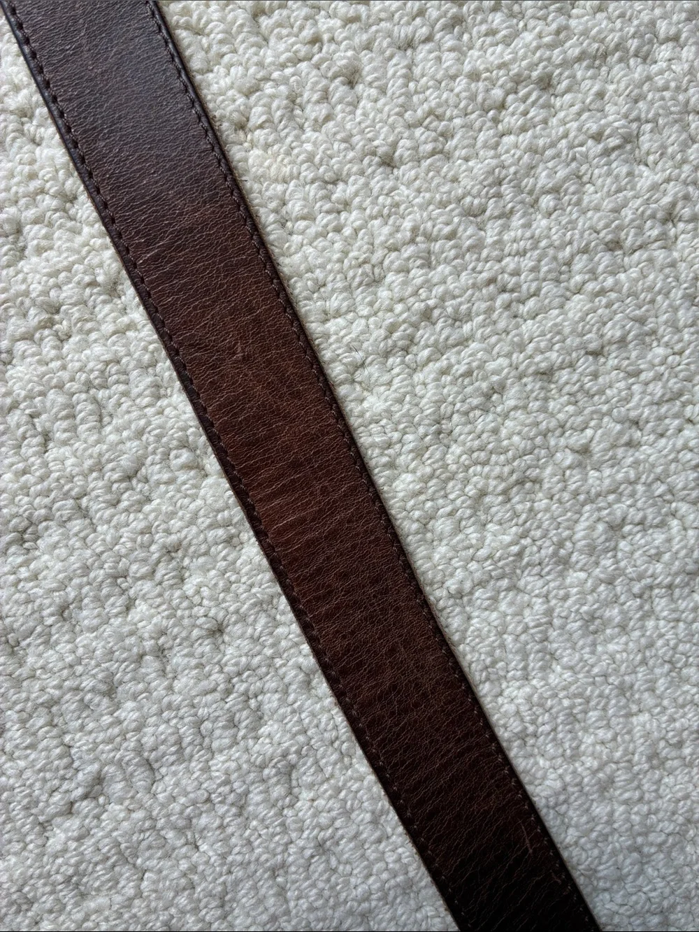 Roots Vintage Women’s Brown Genuine Leather Belt Made Canada 🇨🇦 Size 4 - Picture 3 of 10